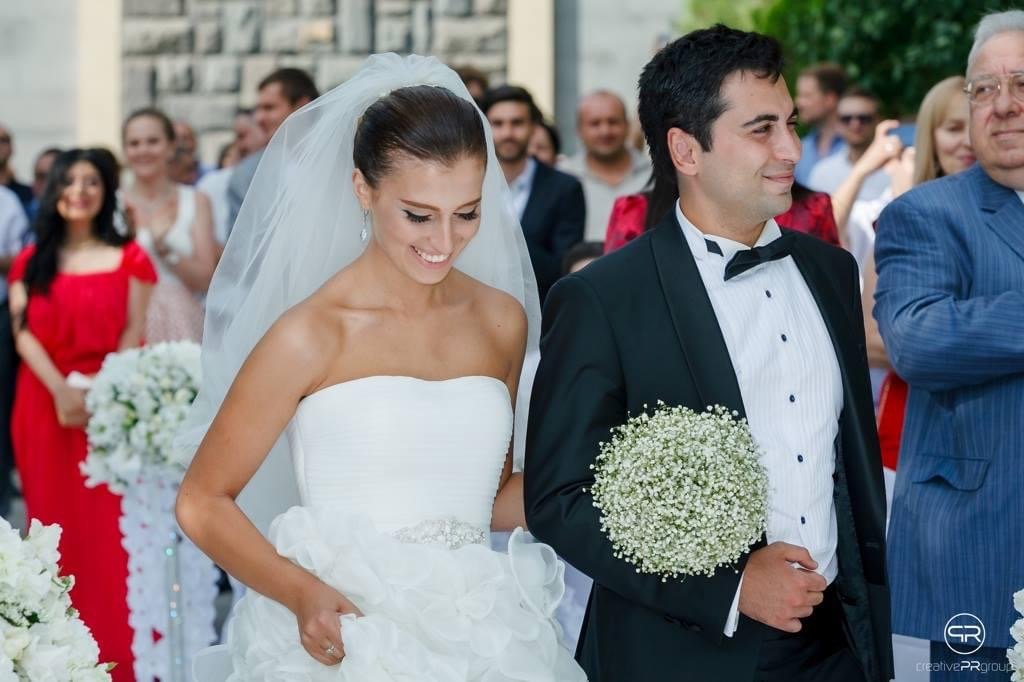 Աննա-Մարի Սարգսյան, Վրույր Օգանյան, հարսանիք
