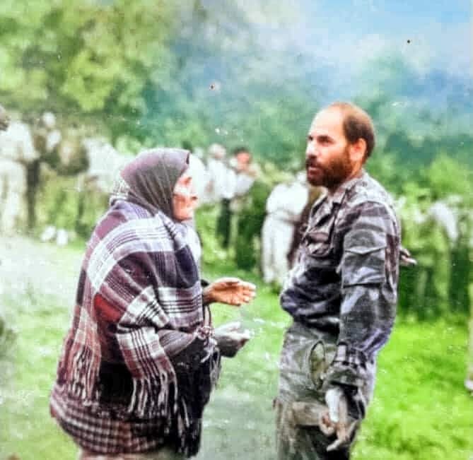 Մոնթեի ու տարեց կնոջ զրույցը