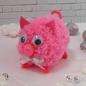 Վարդագույն խոզուկներ՝ թելից