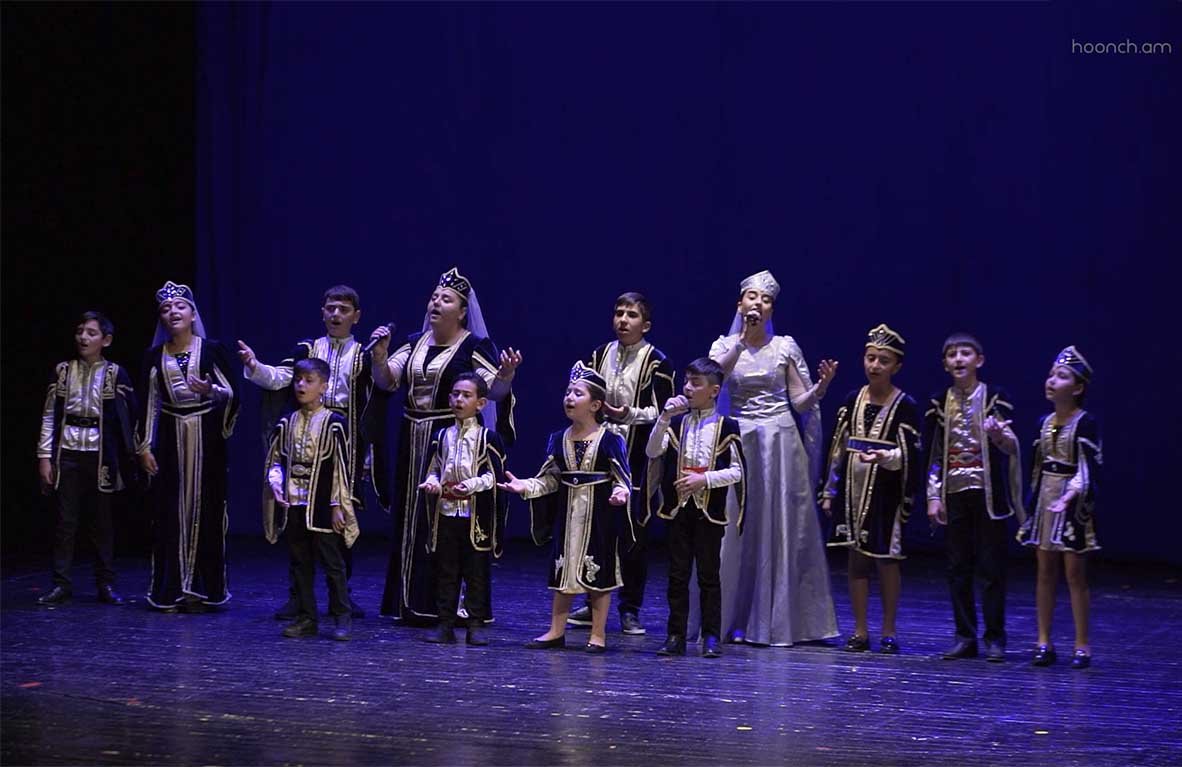 «Կռունկ», Ջիվանու անվան աշուղական դպրոցի սաները