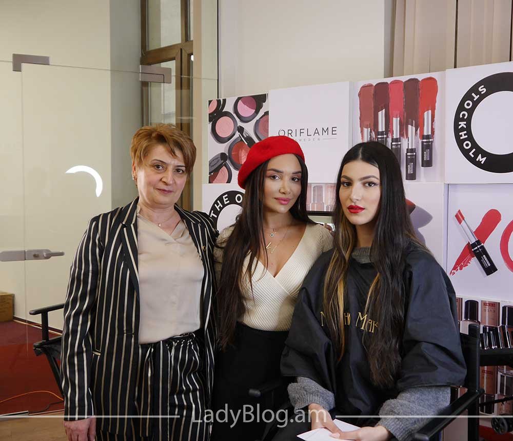 Oriflame ընկերության ավագ ոսկյա տնօրեն՝ Կարինե Կարապետյանի նվերը կանանց մեկամսյակին