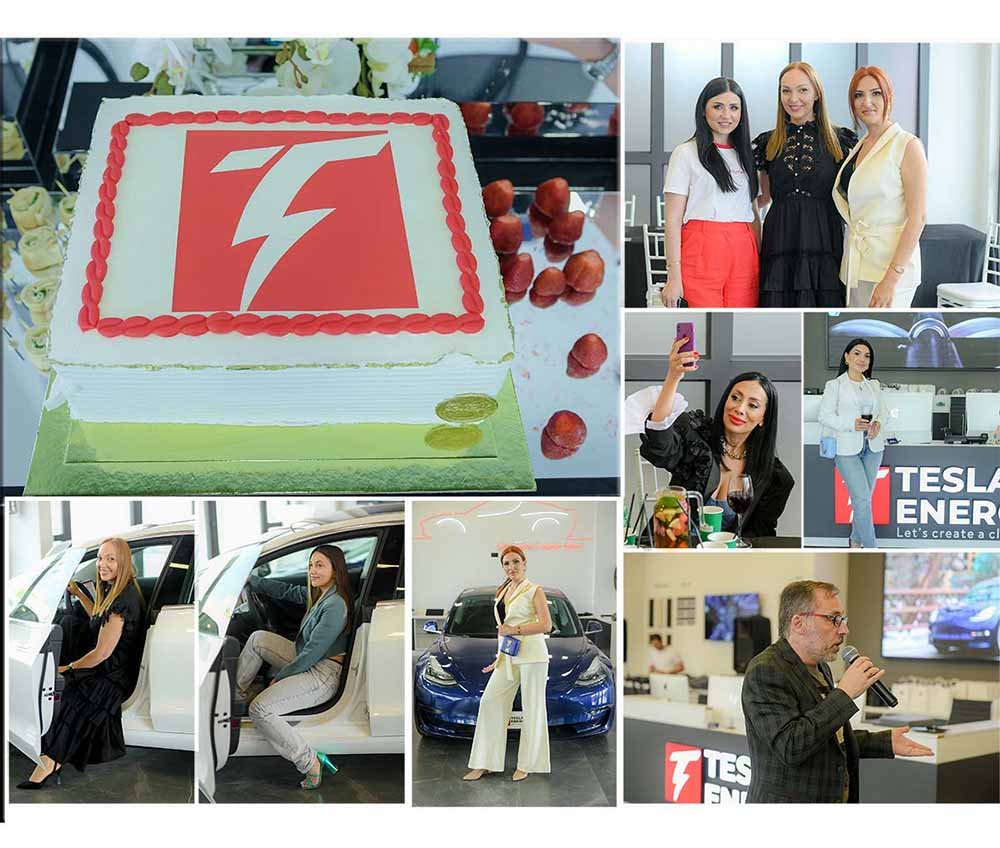 Հրաշալի միջոցառում «Տեսլա» մեքենաների ավտոսրահում