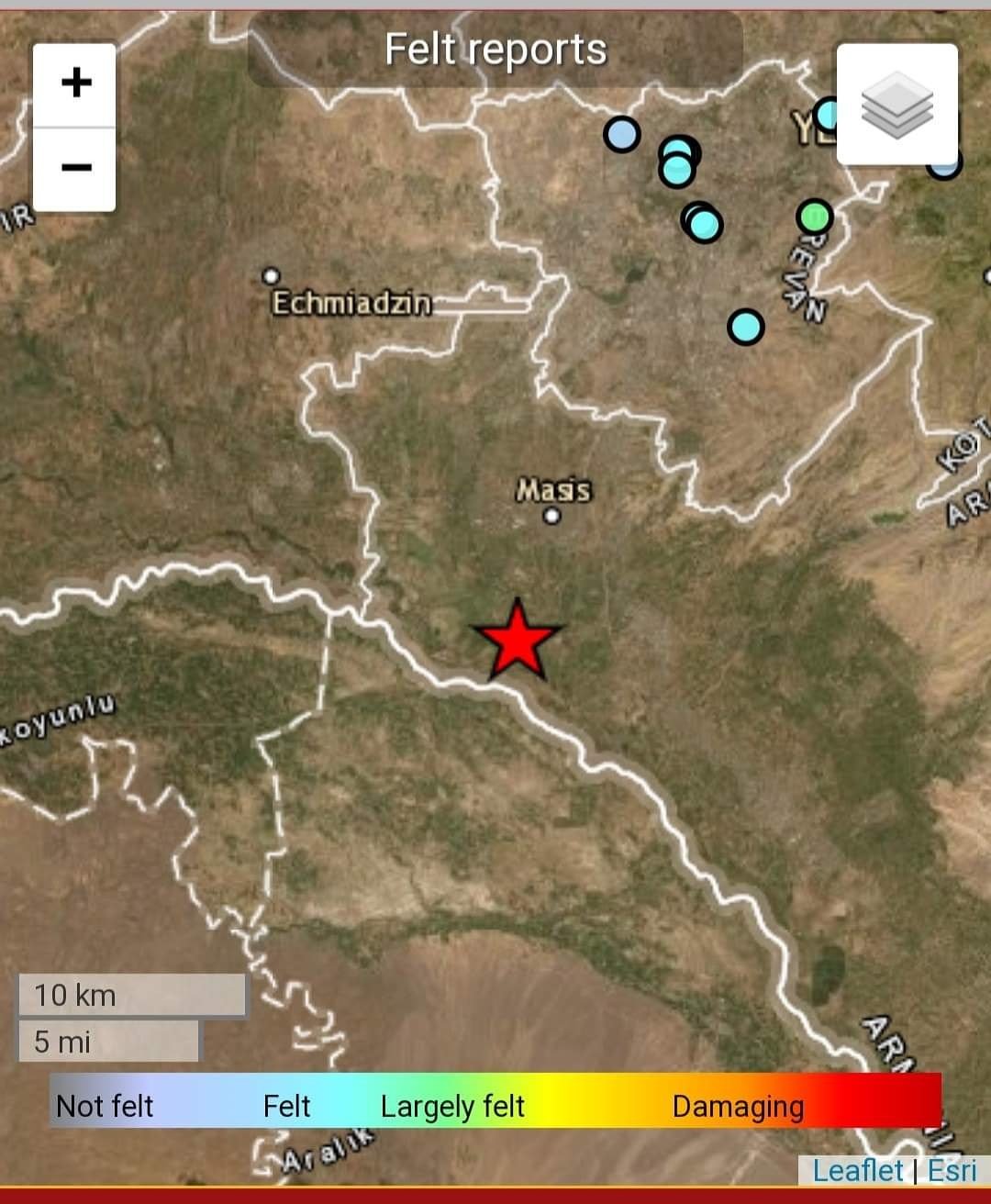 Երկրաշարժ Երևանում