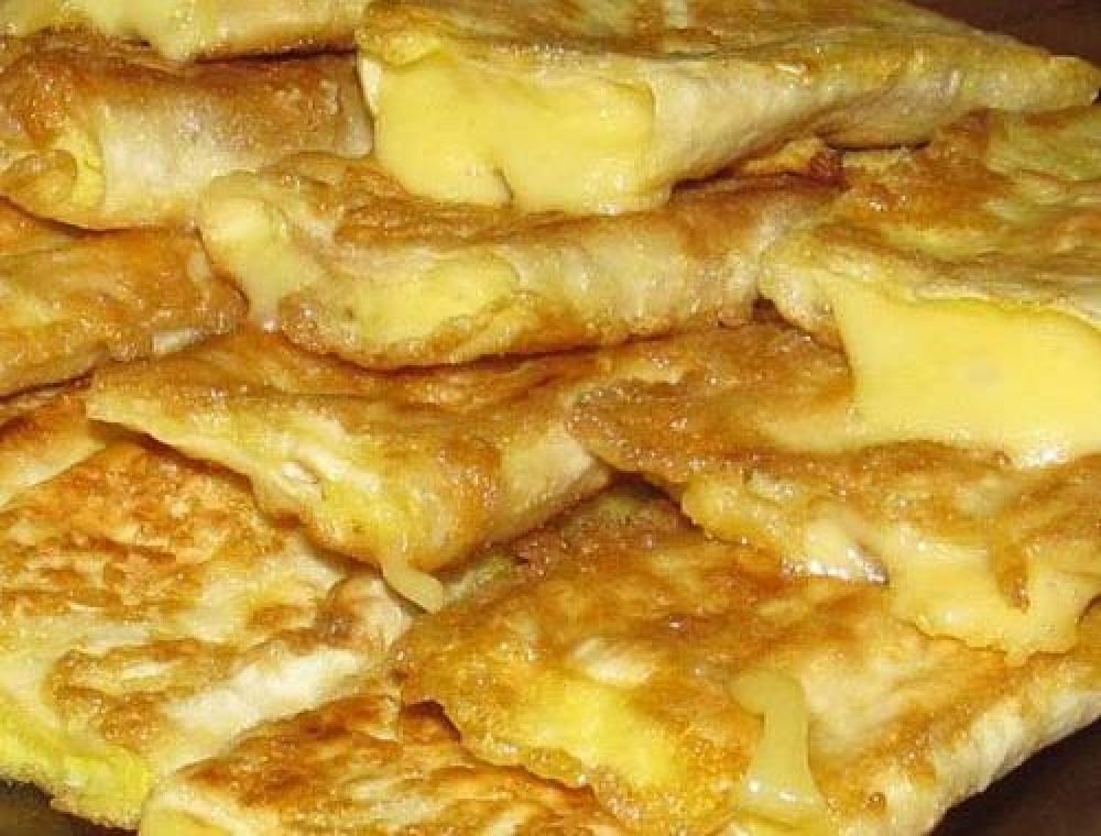 Լավաշը պանրով և ձվով: Նախաճաշ 5 րոպեում