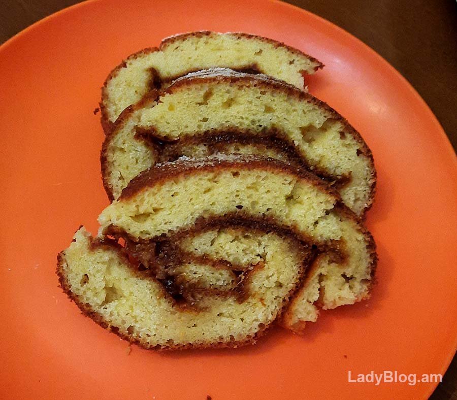 Ռուլետ ջեմով, տնական