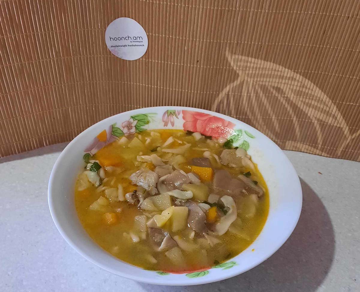 Սունկով տնական ապուր