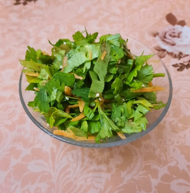 Նեխուրով և գազարով աղցան