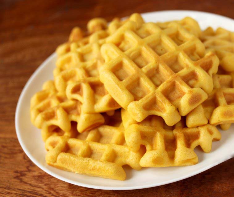 Դդումով վաֆլիներ