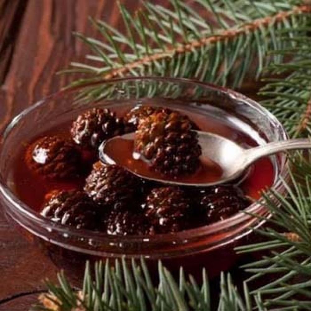 Սոճու կոնից մուրաբա